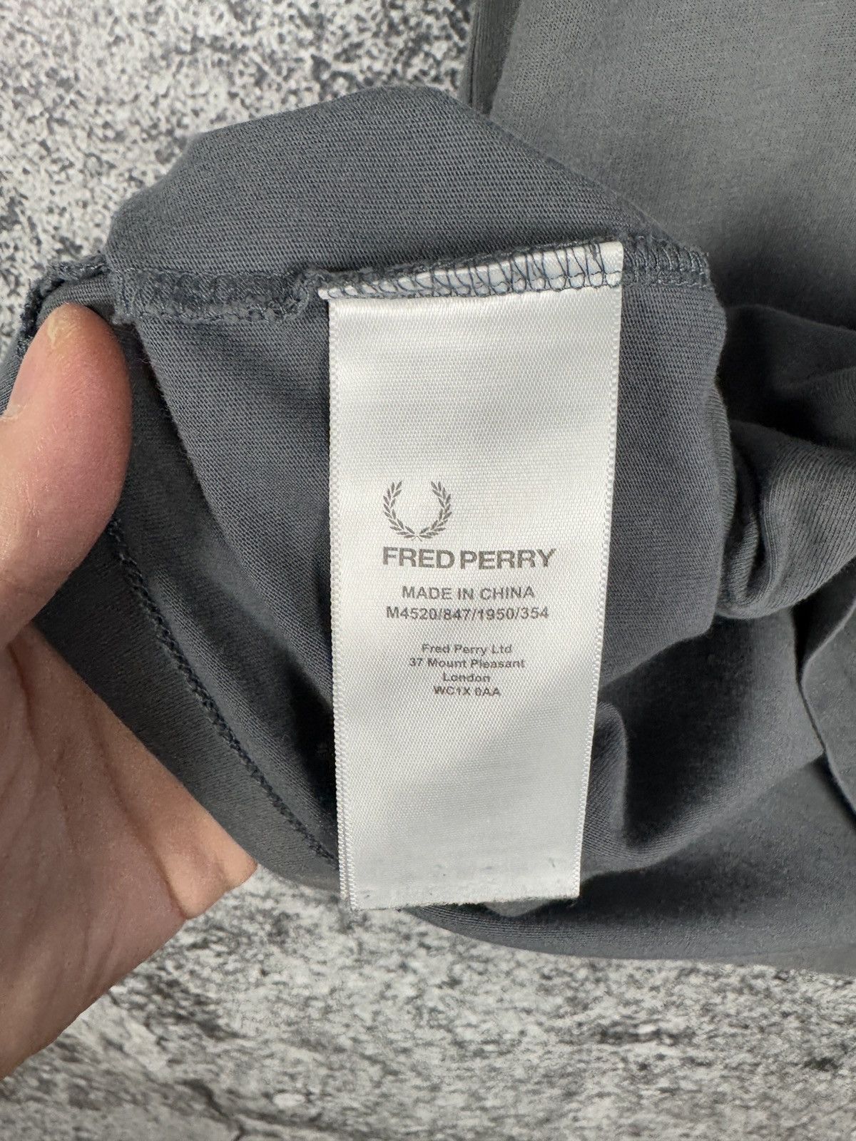 Fred Perry Men’s Fred Perry Sportswear T-Shirt Big Logo Casual Size S Size US S / EU 44-46 / 1 - 8 Thumbnail