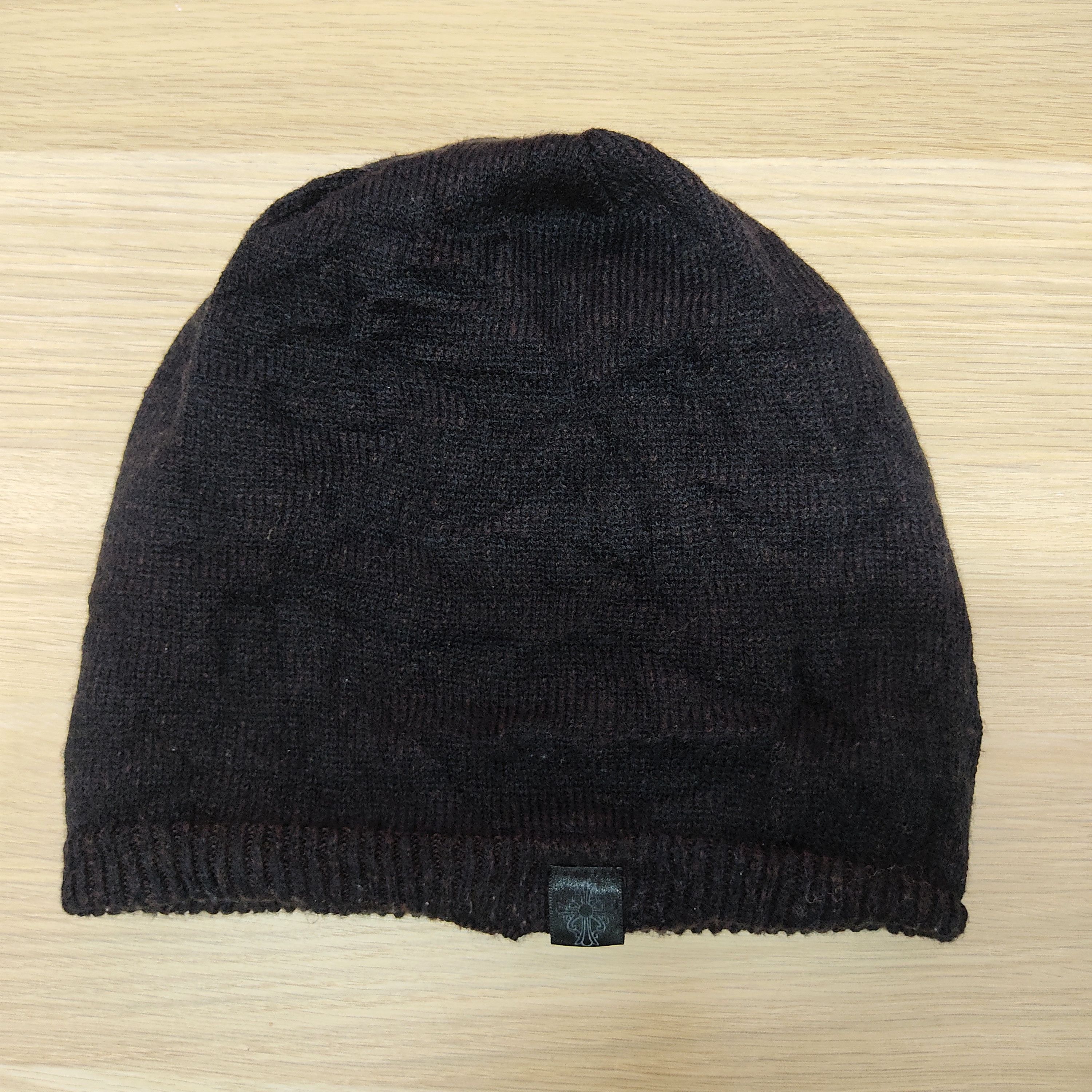 Beauty Beast Reversible Knitted Chrome of Hearts Inspired Pattern Beanie Size ONE SIZE - 4 Thumbnail