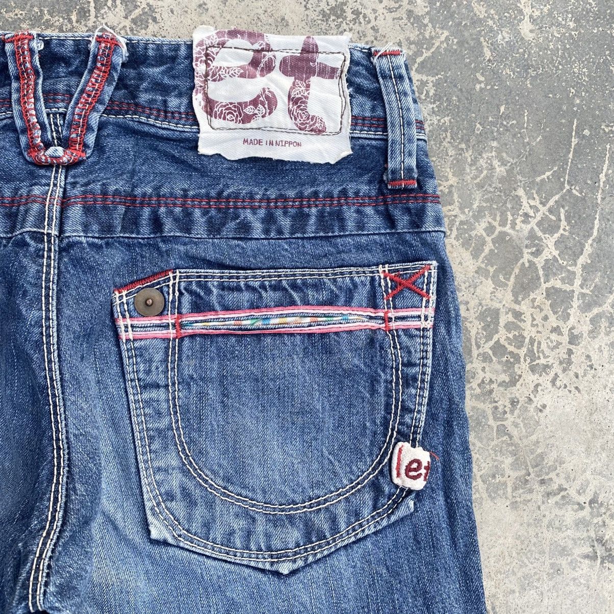 Japanese Brand × Vintage ET BOITE Made In Nippon Flared Jeans KAPITAL STYLE Size 24" / US 00 / IT 34 - 9 Thumbnail