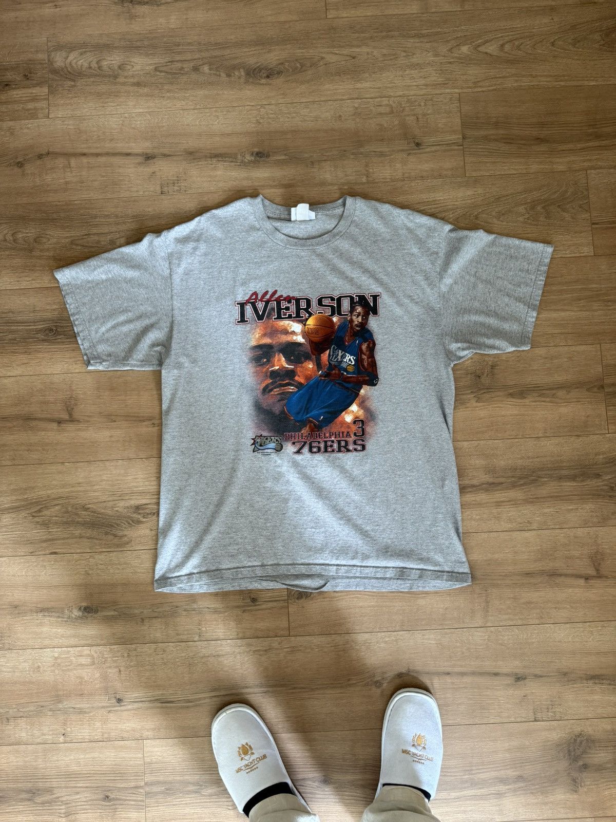 Vintage Vintage Allen Iverson shirt Size US XL / EU 56 / 4 - 1 Thumbnail