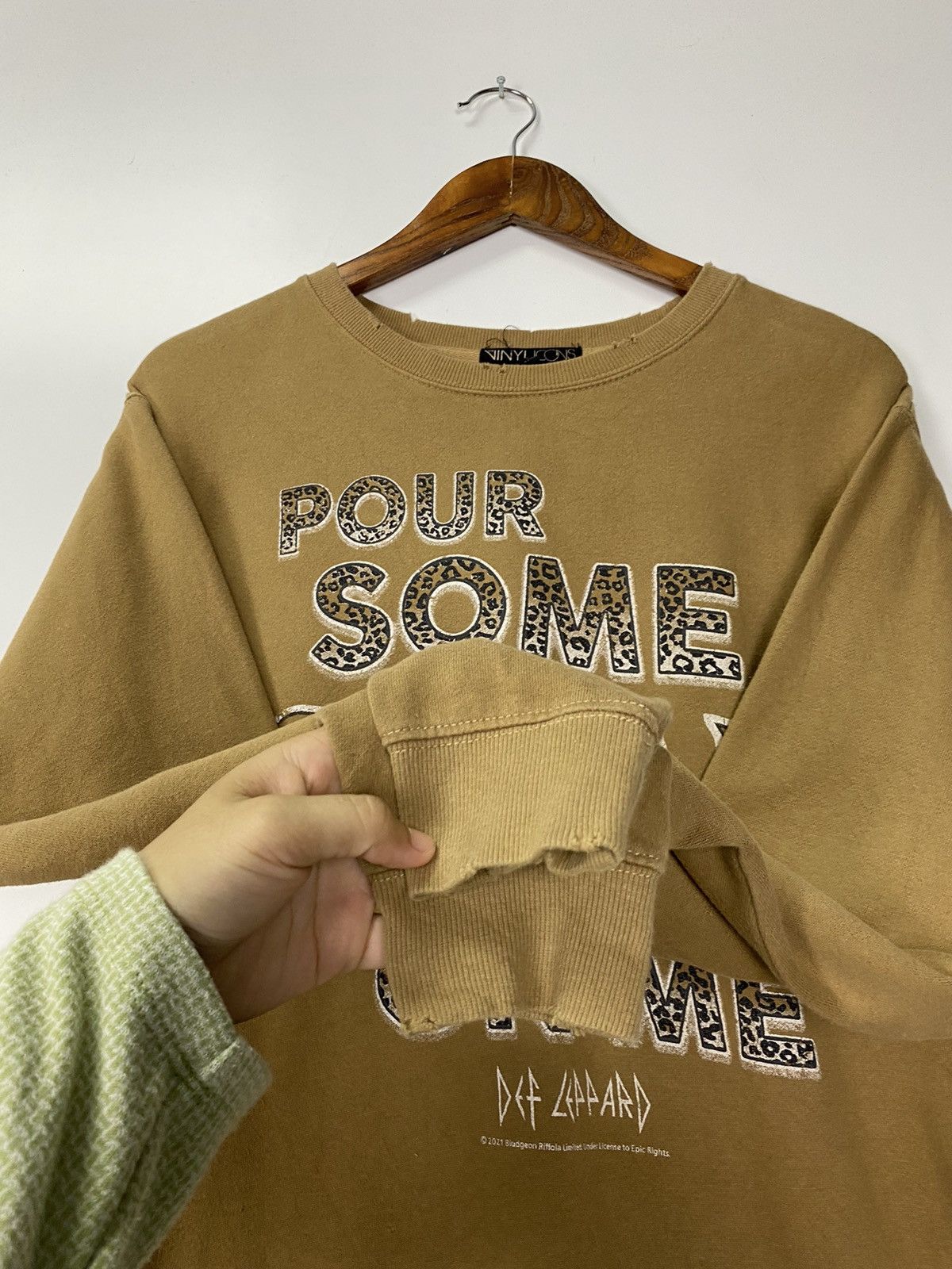 Band Tees × Def Leppard × Vintage 2021 Def Leppard Rock Band Sweater Size US M / EU 48-50 / 2 - 10 Thumbnail