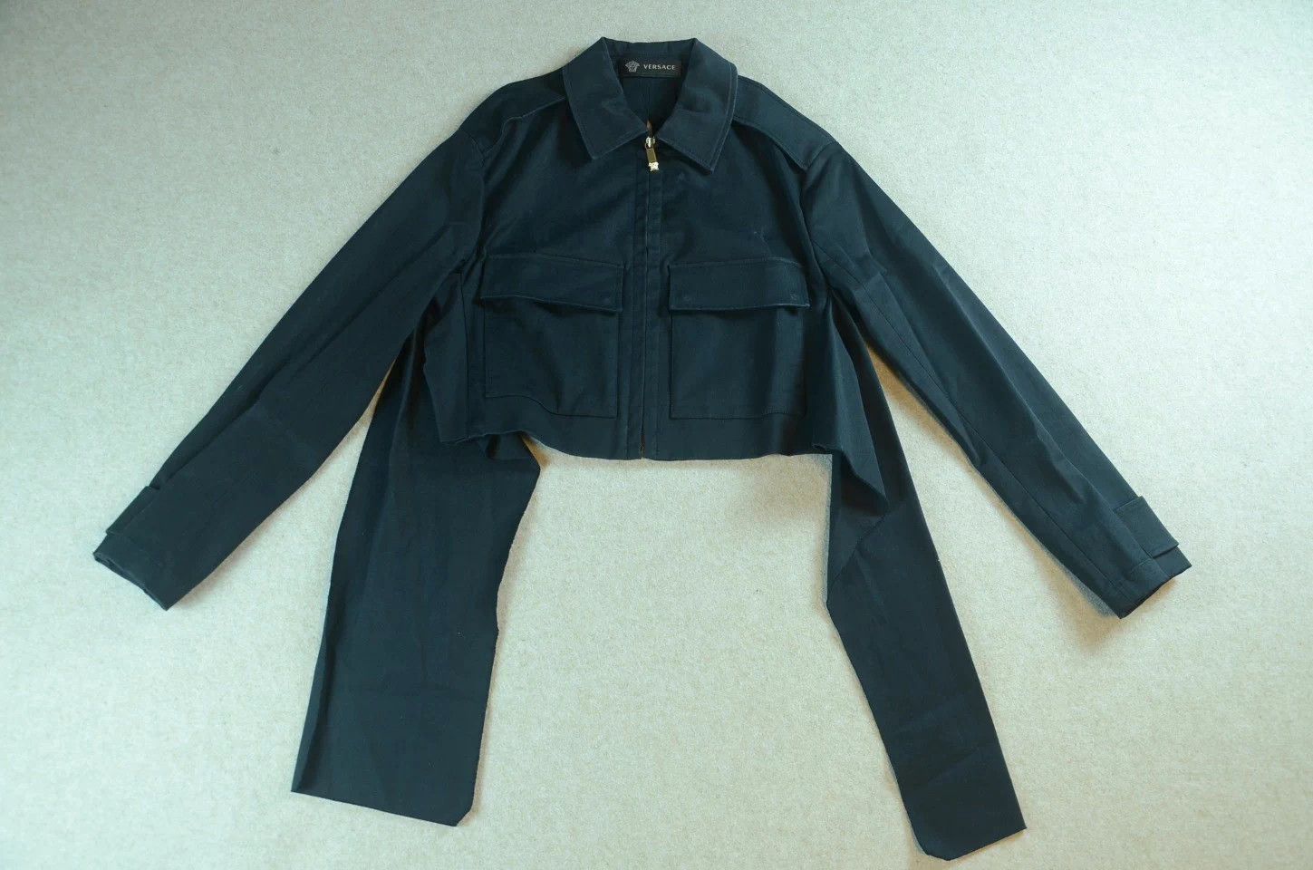 Versace VERSACE Main Line Runway Slit Design Jacket Size US XS / EU 42 / 0 - 1 Thumbnail