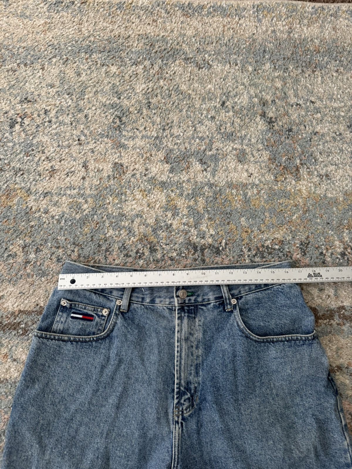 Tommy Hilfiger Tommy Hilfiger Relaxed Carpenter Denim Jean Shorts 34 Baggy Size US 34 / EU 50 - 5 Thumbnail