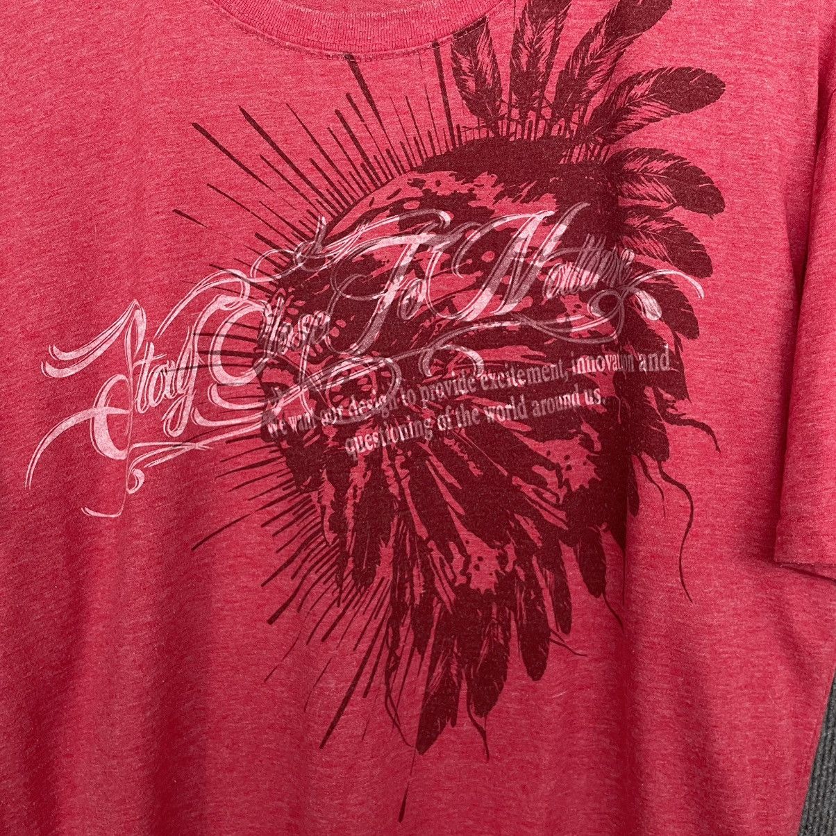 Affliction × Japanese Brand × Native Manhole History Native Cross Apache Affliction Cyber T Shirt Size US XL / EU 56 / 4 - 6 Thumbnail
