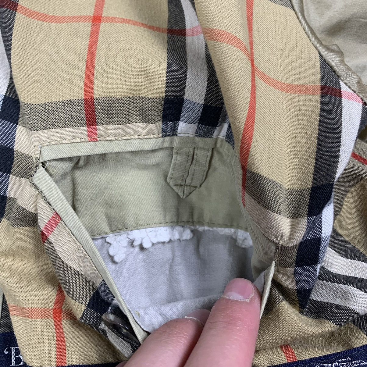 Burberry Vintage Burberrys Nova Check Buttons Ladies Jacket Beige 90s Size M / US 6-8 / IT 42-44 - 18 Thumbnail