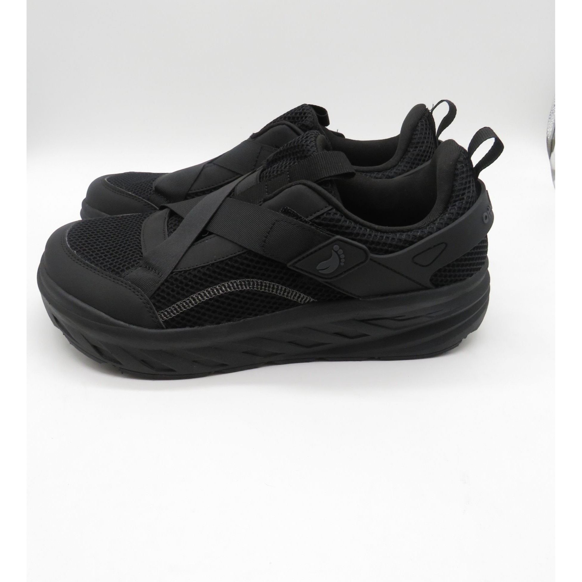 Other Orthocomfoot Mens Black Wide Orthopedic Walking Shoes Size 8 Size US 8.5 / EU 41-42 - 4 Thumbnail