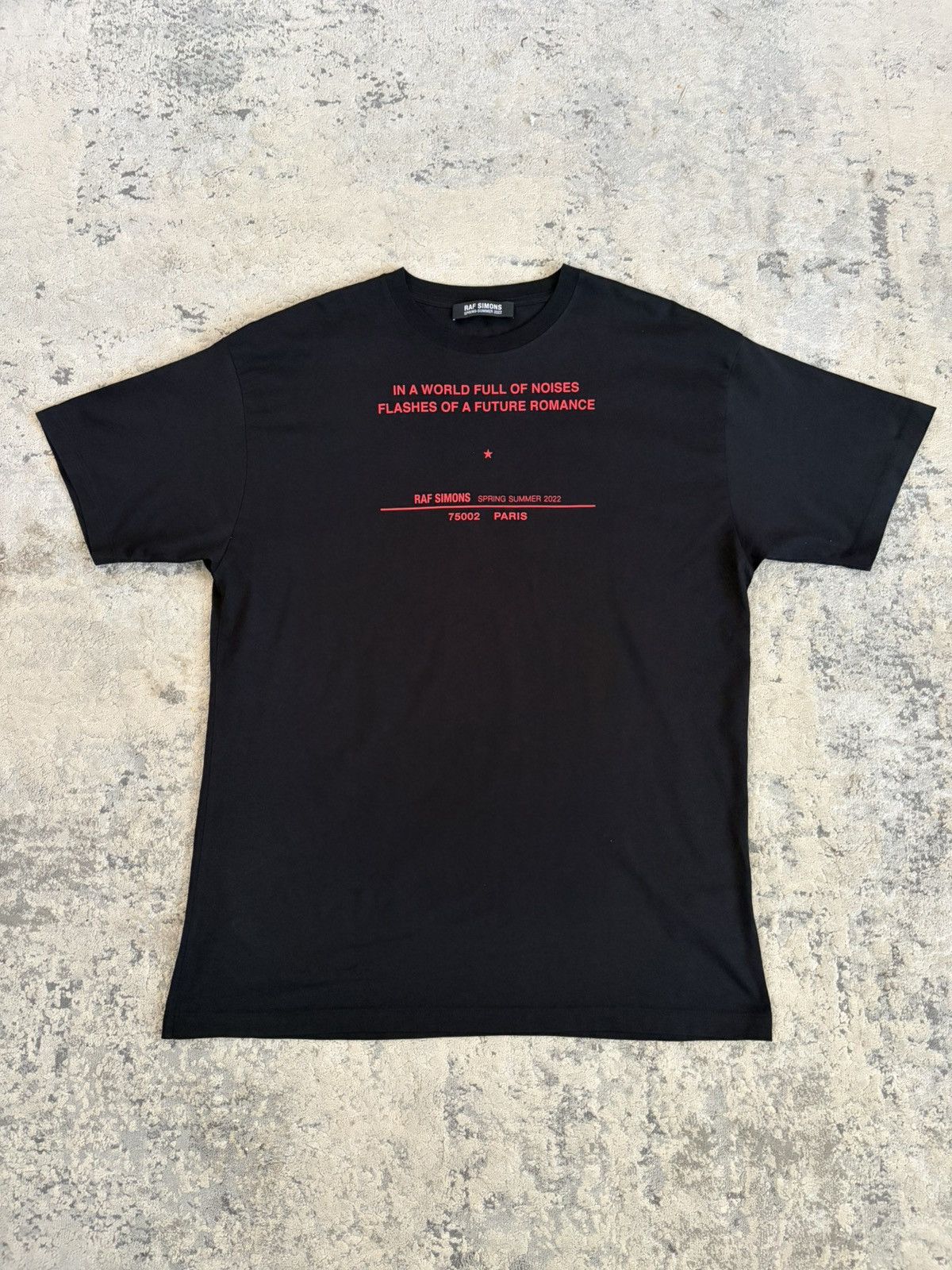 Raf Simons RAF Simons Solemn-X Tee (SS22) | Grailed