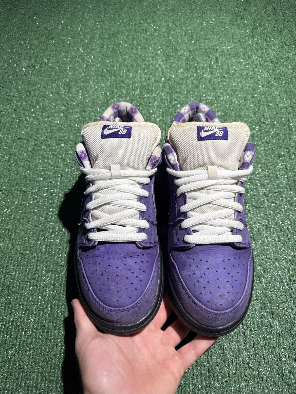 CNCPTS × Nike Nike SB Dunk Low Concepts Purple Lobster Size US 10 / EU 43 - 4 Thumbnail