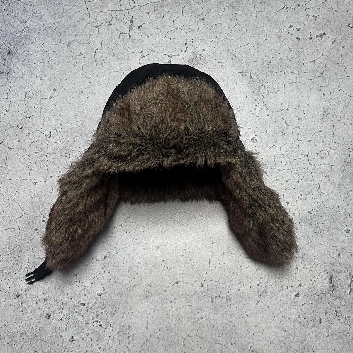 If Six Was Nine × Wigens Vintage Winter Fur Hat Kim Kardashian Style With Ear Flaps Size ONE SIZE - 4 Thumbnail