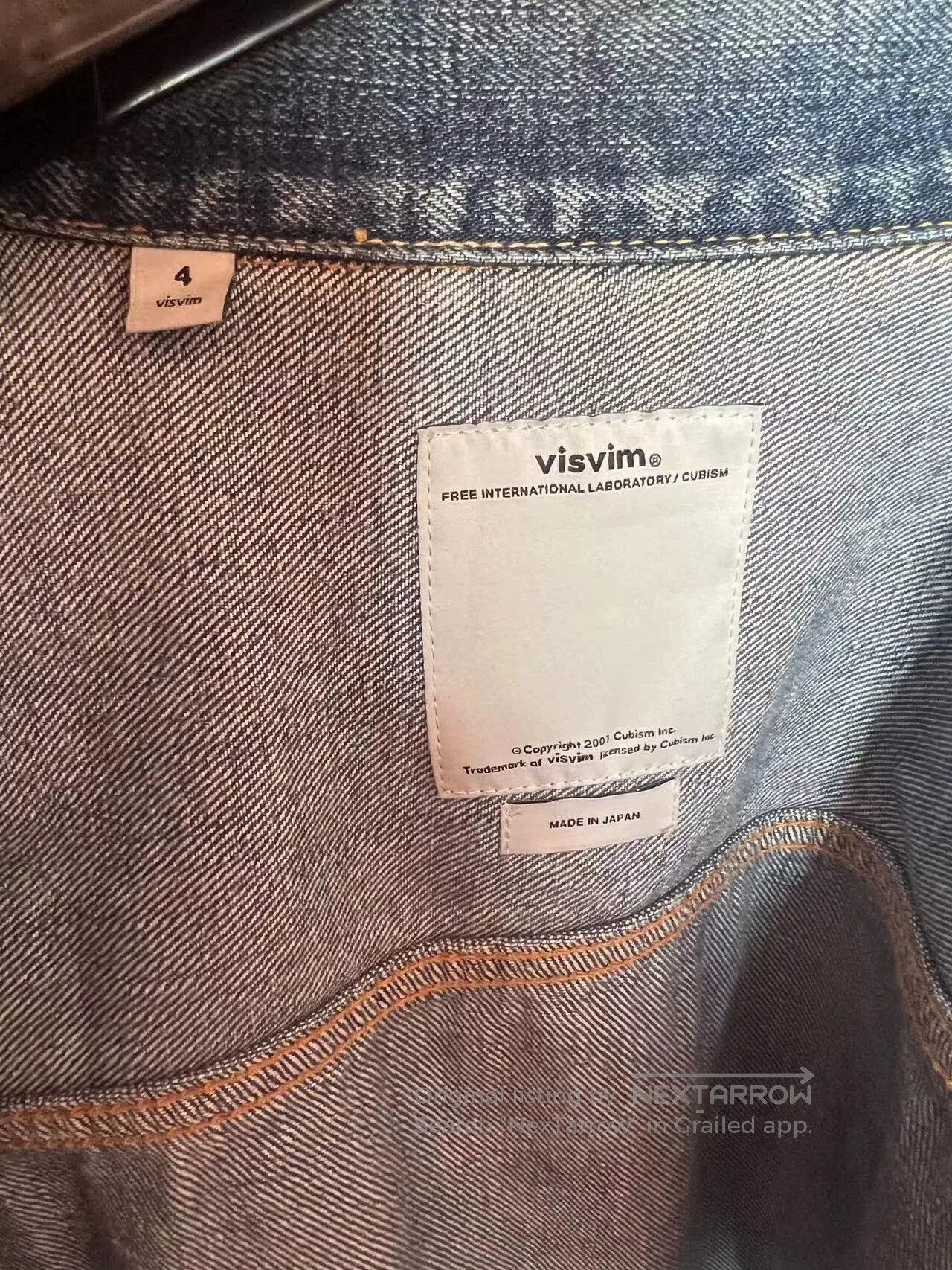 Visvim Visvim Men's Denim Shirt Size 4. Size US XL / EU 56 / 4 - 3 Thumbnail