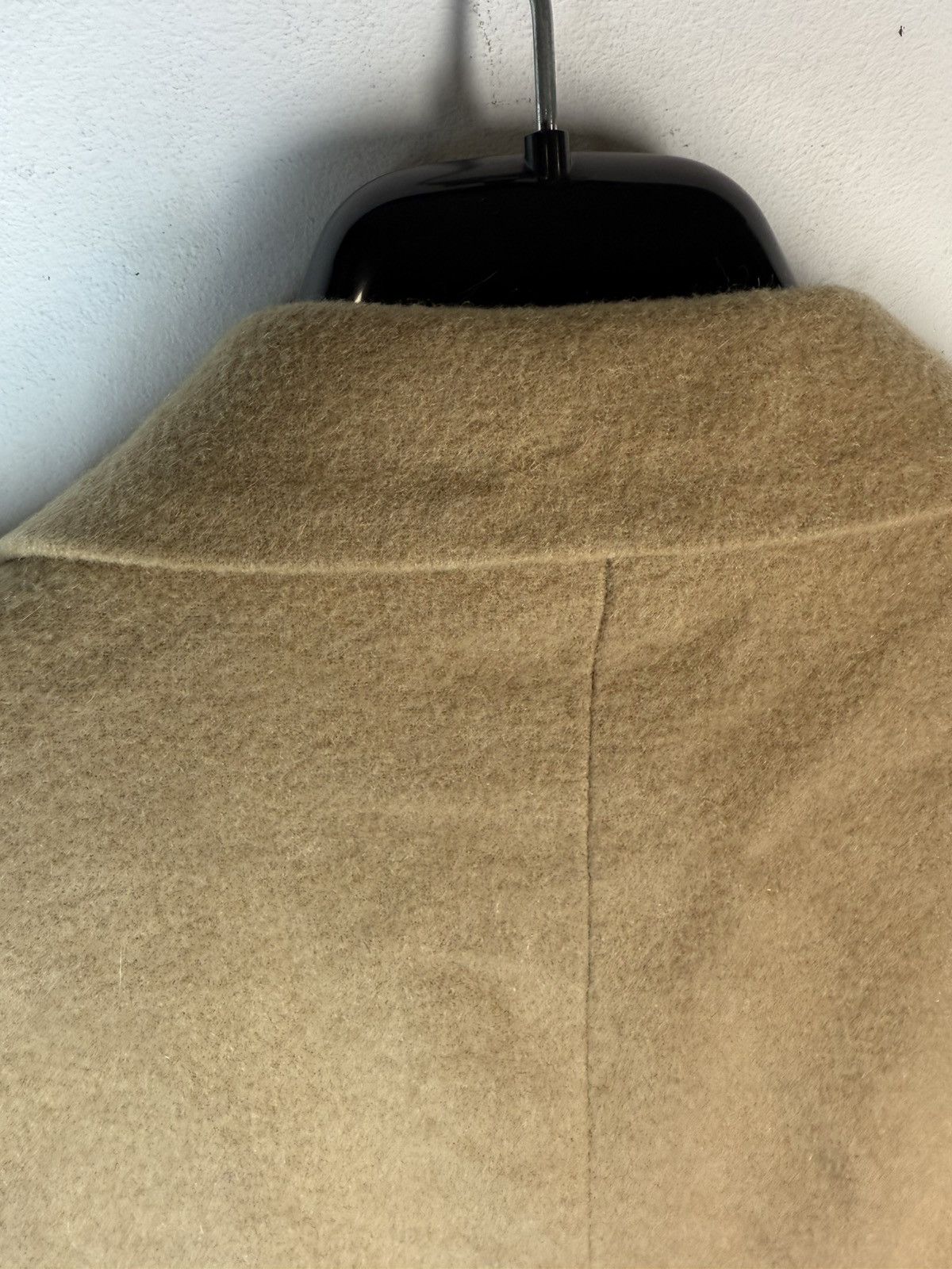 Yves Saint Laurent Camel Wool YSL Coat Soft Heavy Soft Long Beige Size US L / EU 52-54 / 3 - 14 Thumbnail