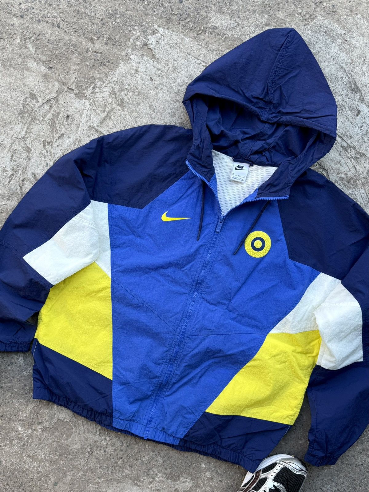 Nike Nike Y2K Chelsea Track Soccer Nylon Blokecore Drill Jacket Size US M / EU 48-50 / 2 - 3 Thumbnail