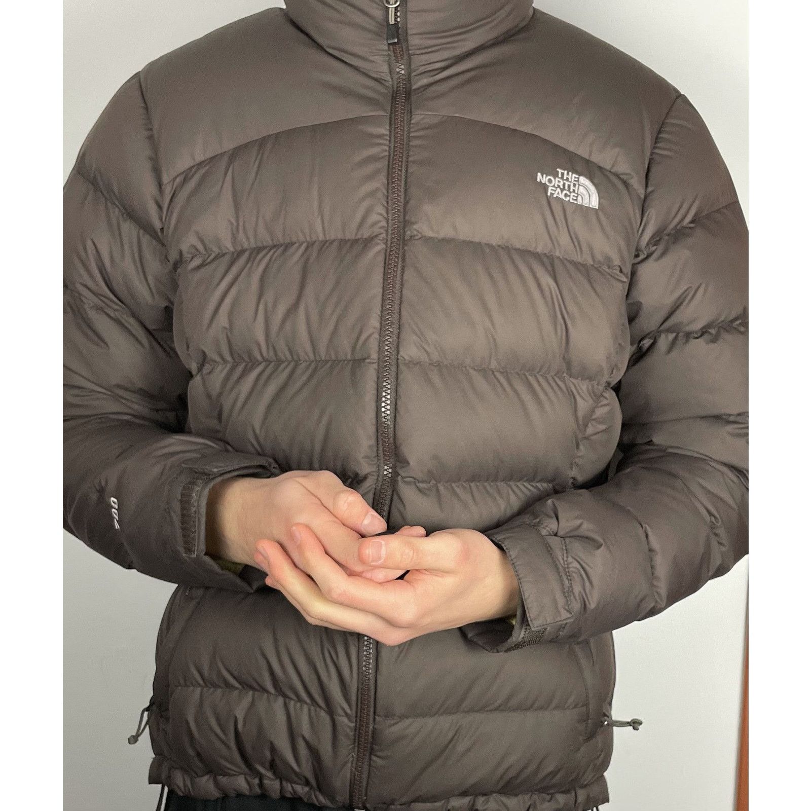 The North Face × Vintage The North Face 700 Womens Brown Full Zip Puffer Jacket Large Size L / US 10 / IT 46 - 2 Thumbnail