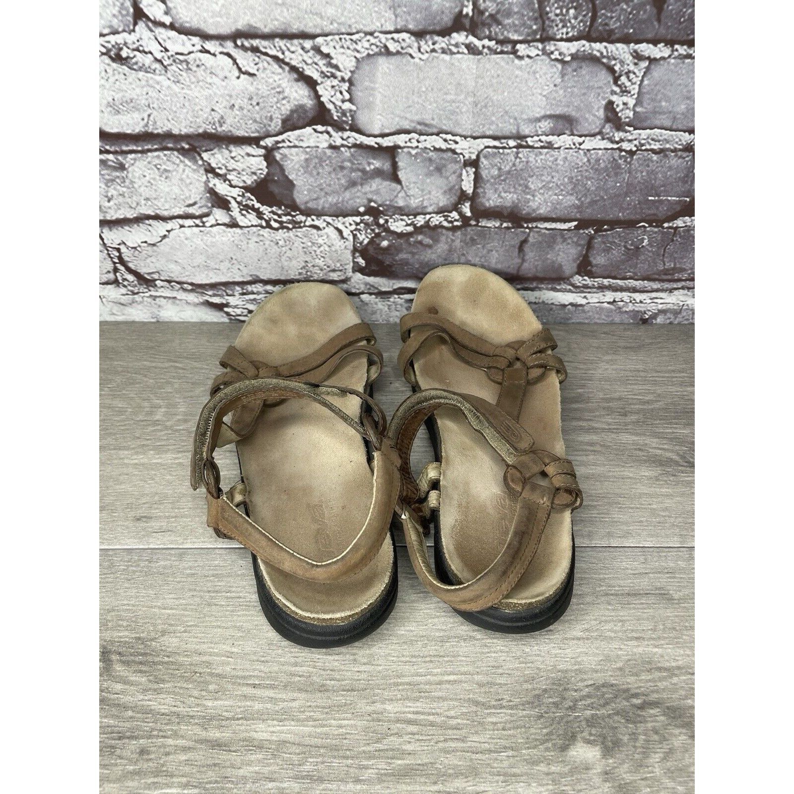 Teva Teva Ventura Cork Brown Ankle Strappy Casual Outdoor Sandals Size US 9 / IT 39 - 11 Thumbnail