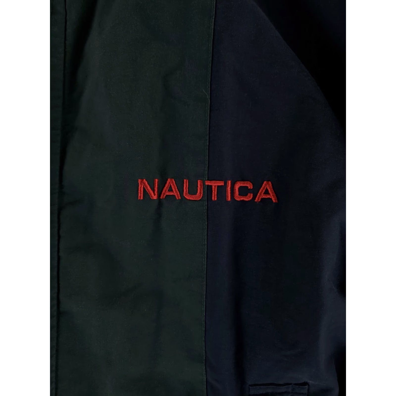 Nautica Nautica VTG 90s Reversible Sailing Jacket Green Yellow Blue Color Block Mens XL Multicolor Windbreaker Jacket Size US XL / EU 56 / 4 - 4 Thumbnail