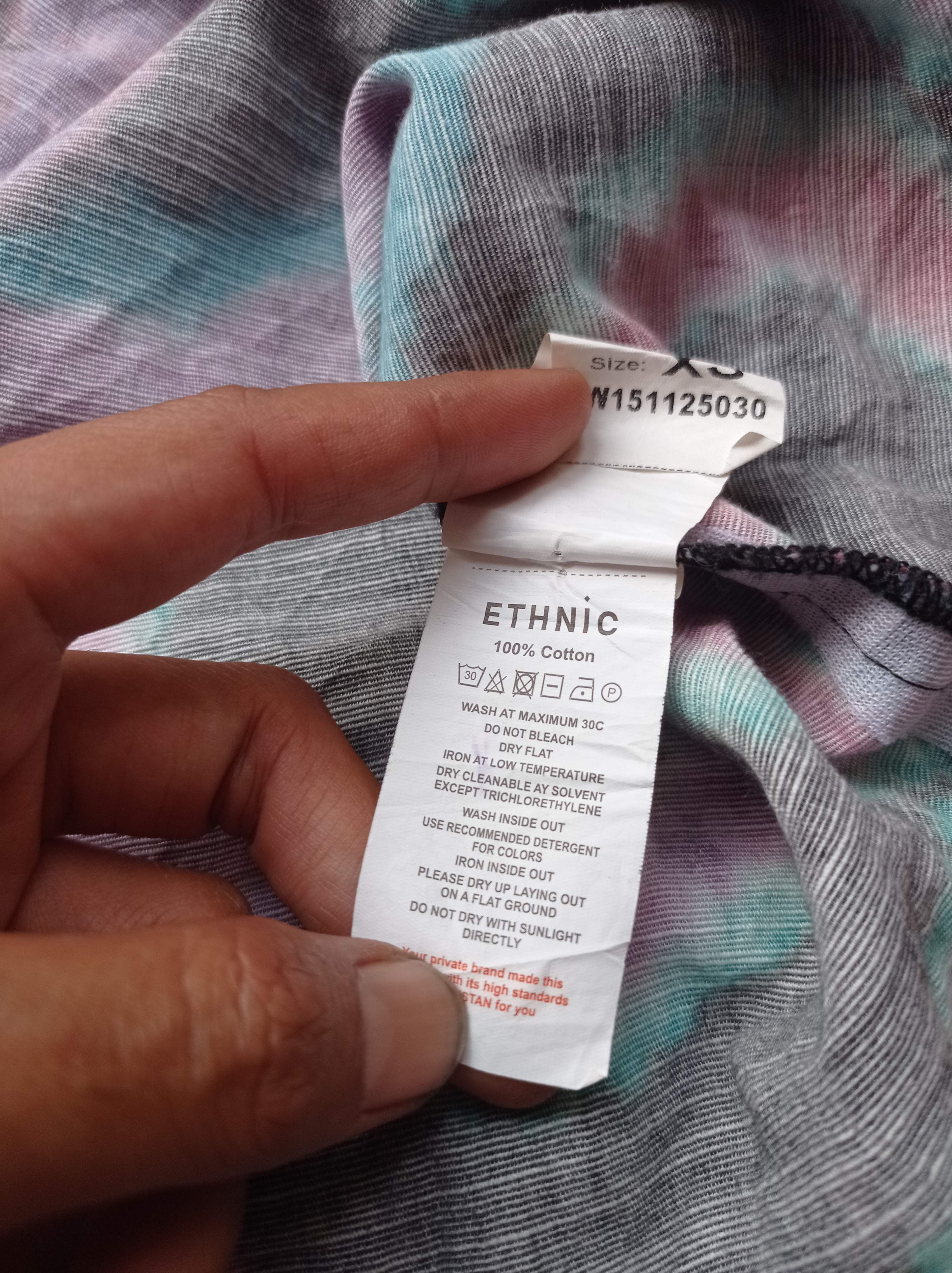 Other Ethnic fusion tie dye shirt Size XS / US 0-2 / IT 36-38 - 6 Thumbnail