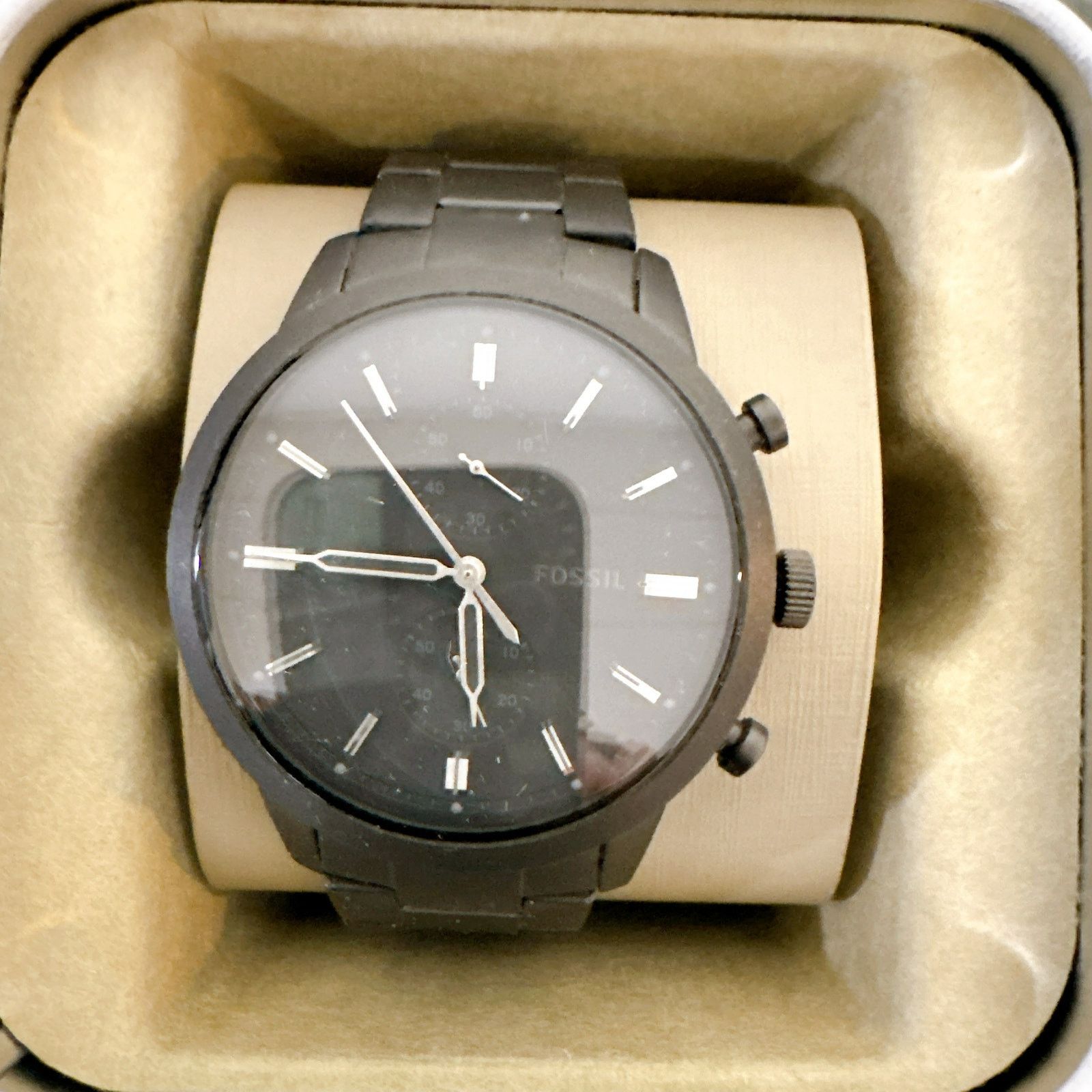 Fossil Fossil FS5502 Townsman Quartz Black Dial Men's Watch Size ONE SIZE - 2 Thumbnail