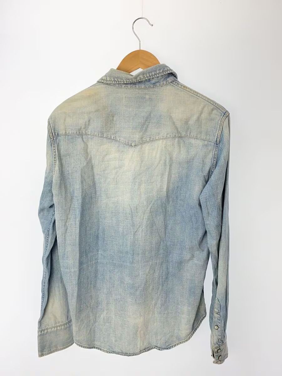 Number (N)ine Ortega Aged Western Denim Button Shirt Size US XL / EU 56 / 4 - 2 Thumbnail