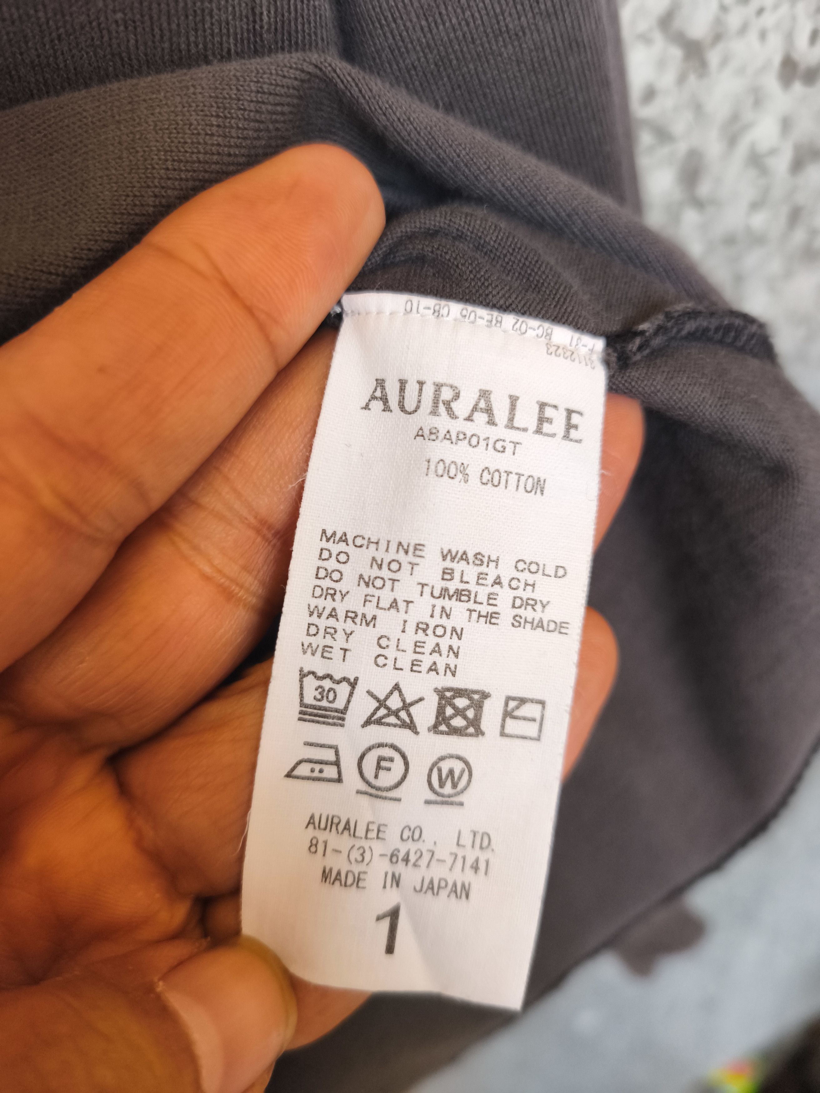 Auralee 🔥🔥🔥 Steals Minimalist Auralee t shirt long sleeve Size US L / EU 52-54 / 3 - 5 Thumbnail