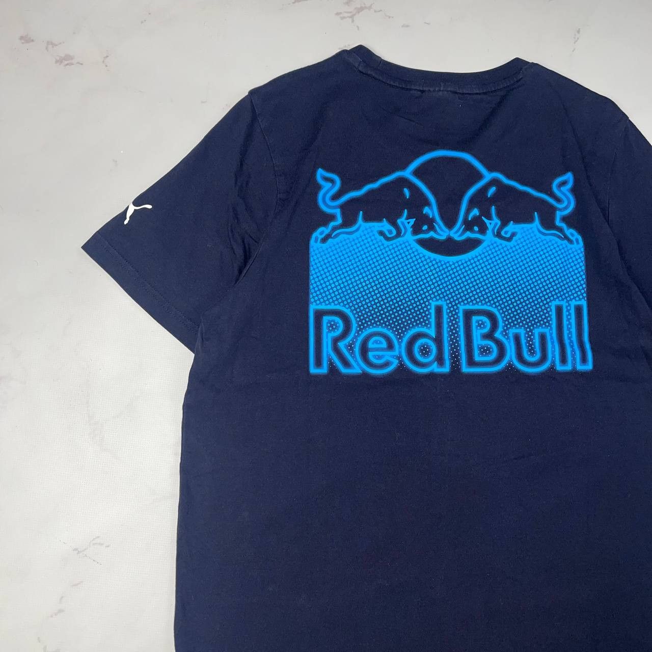 Red Bull Puma Red Bull Big Logo Racing T Shirt Size Medium Cotton Size US M / EU 48-50 / 2 - 10 Thumbnail