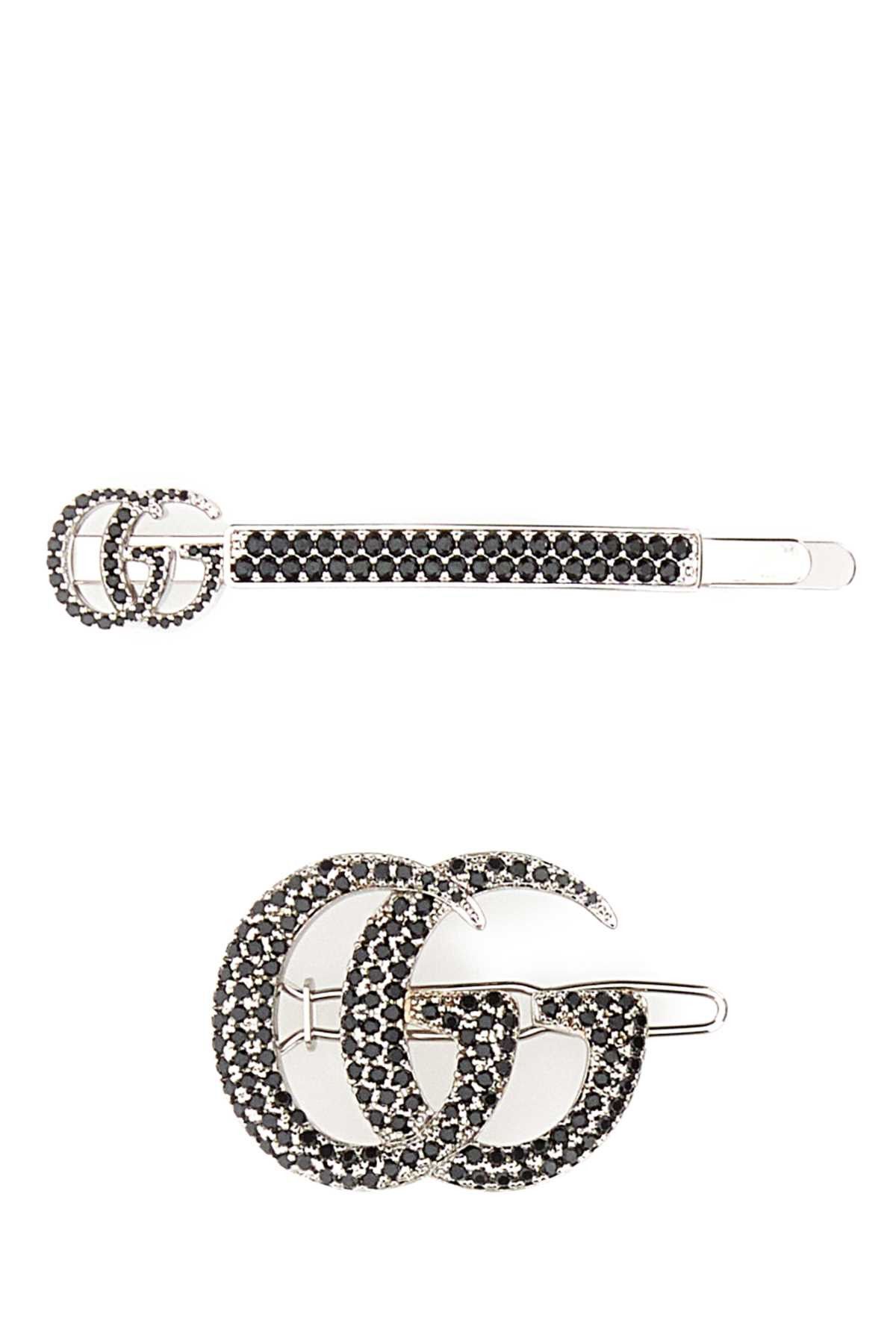 Gucci Silver Metal Hair Clips Set Size ONE SIZE - 1 Thumbnail
