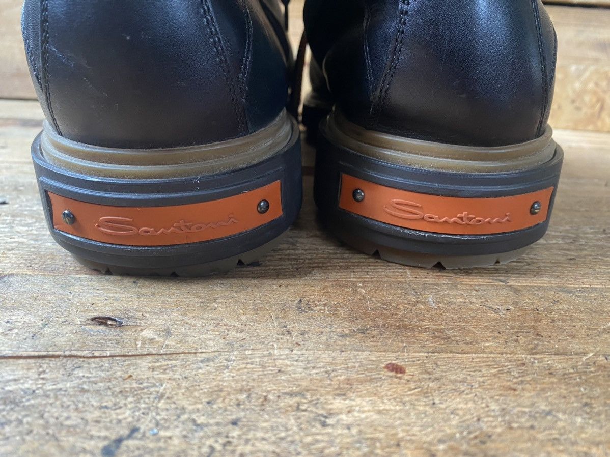 Designer × Prada × Santoni Santoni farah lace up hiking boots Uk 9 Size US 10 / EU 43 - 11 Thumbnail