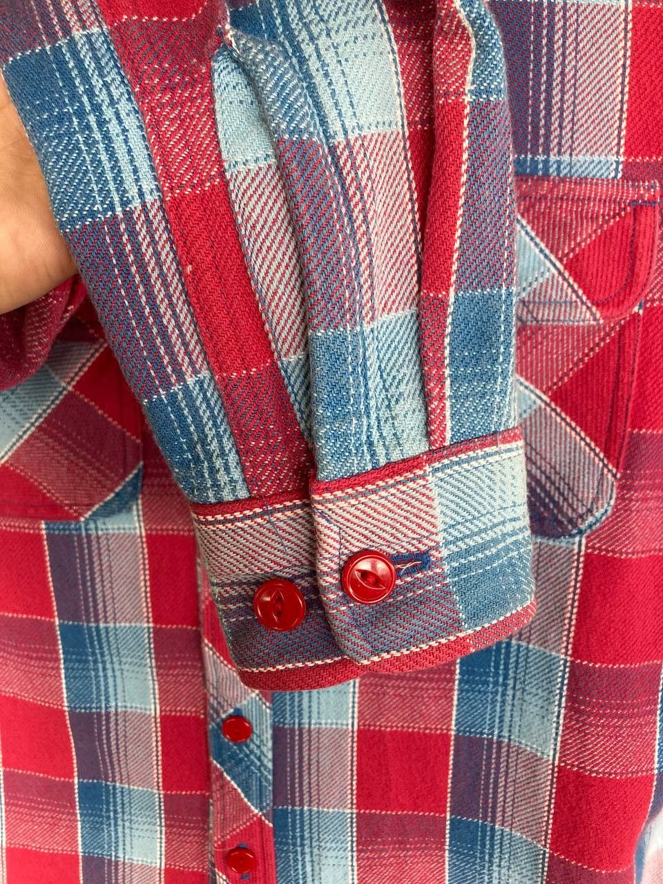Bape Bape Flannel Check Hoodie Size US S / EU 44-46 / 1 - 7 Thumbnail