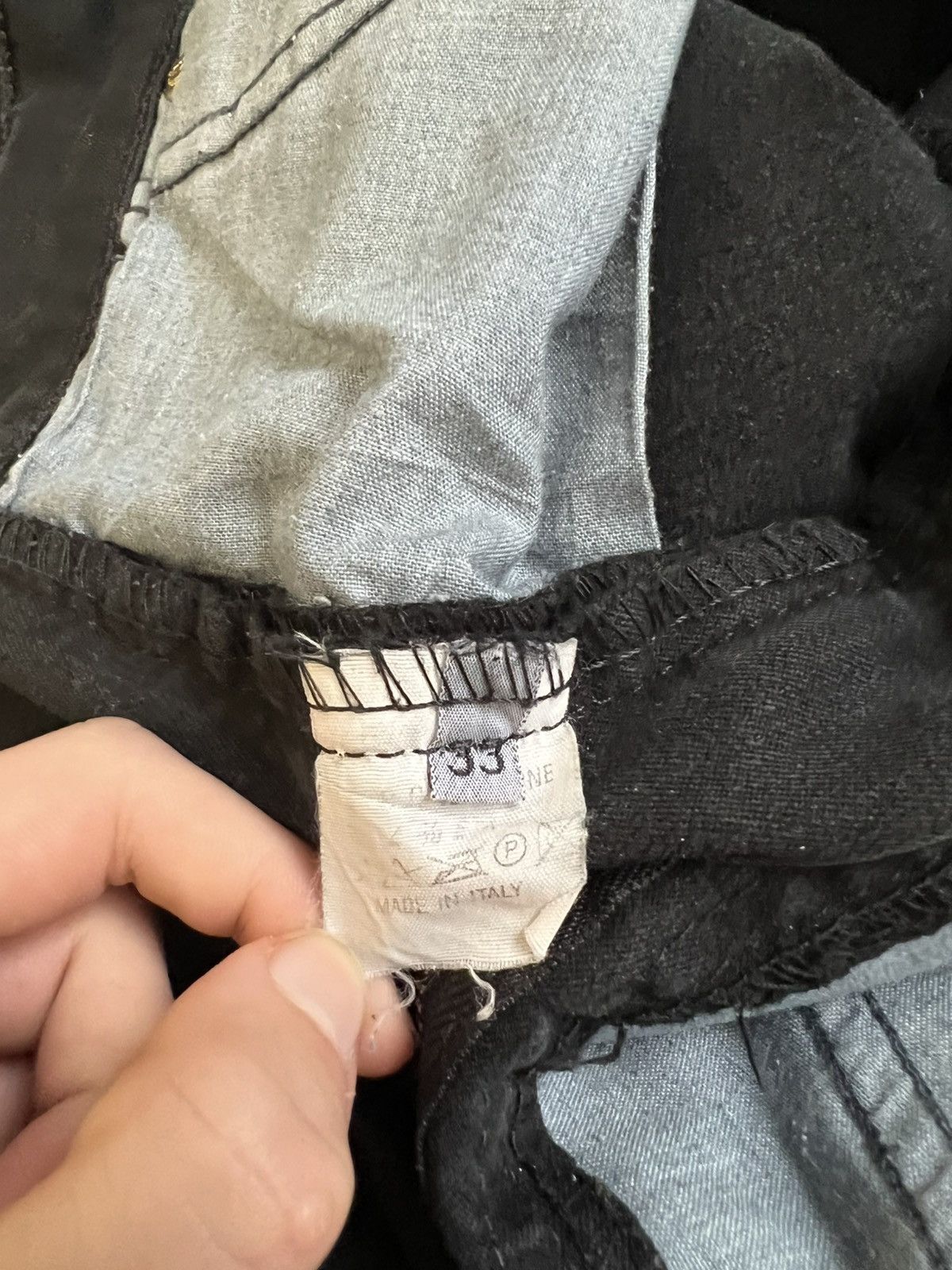 MCM × Vintage Mcm Jeans De Luxe Vintage black Size 33" - 10 Thumbnail
