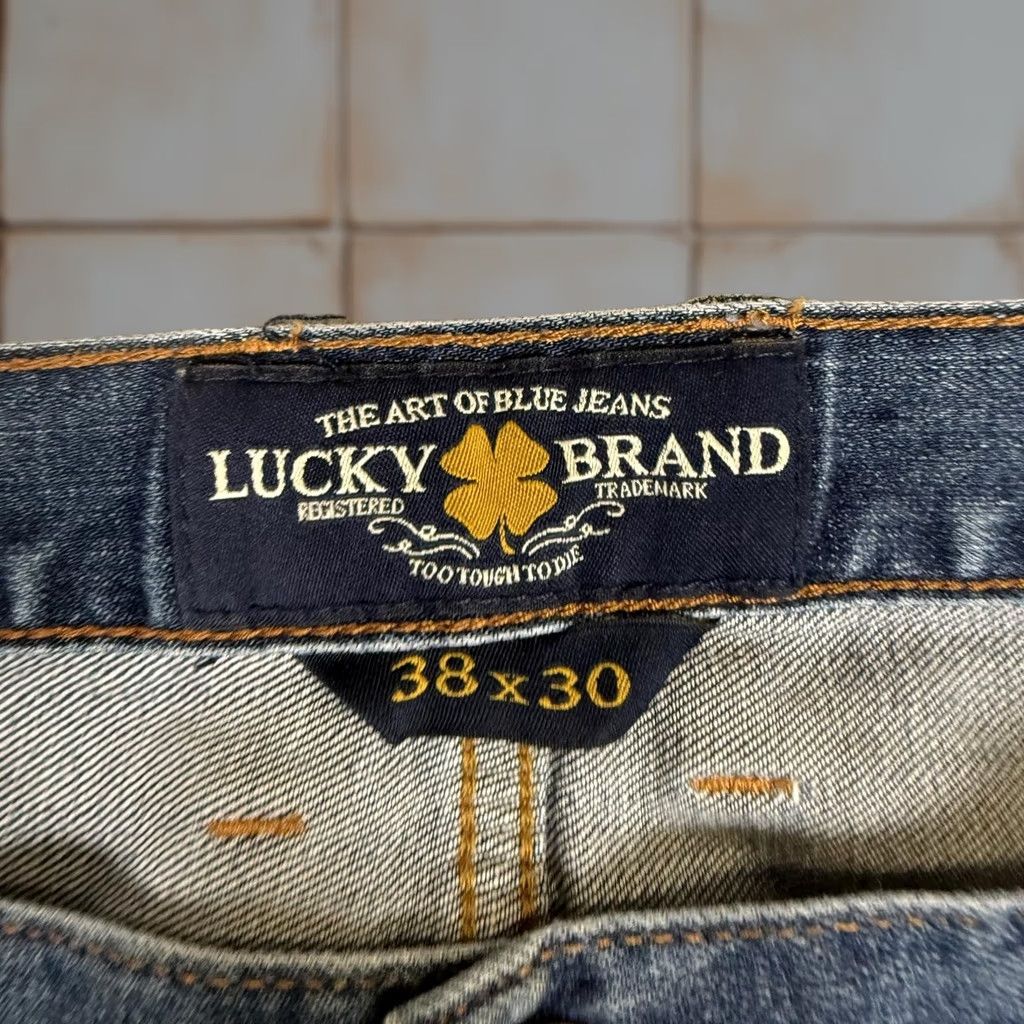 Lucky Brand Jeans Mens 38x30 Blue Vintage Straight Leg 361, Men's