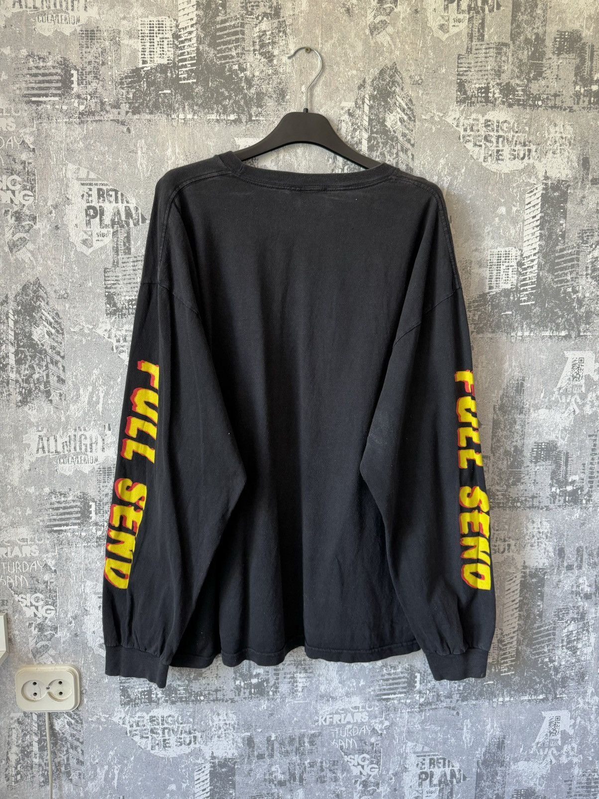 Vintage Full Send by Nell Boys Longsleeve T-Shirt Size US XL / EU 56 / 4 - 3 Thumbnail
