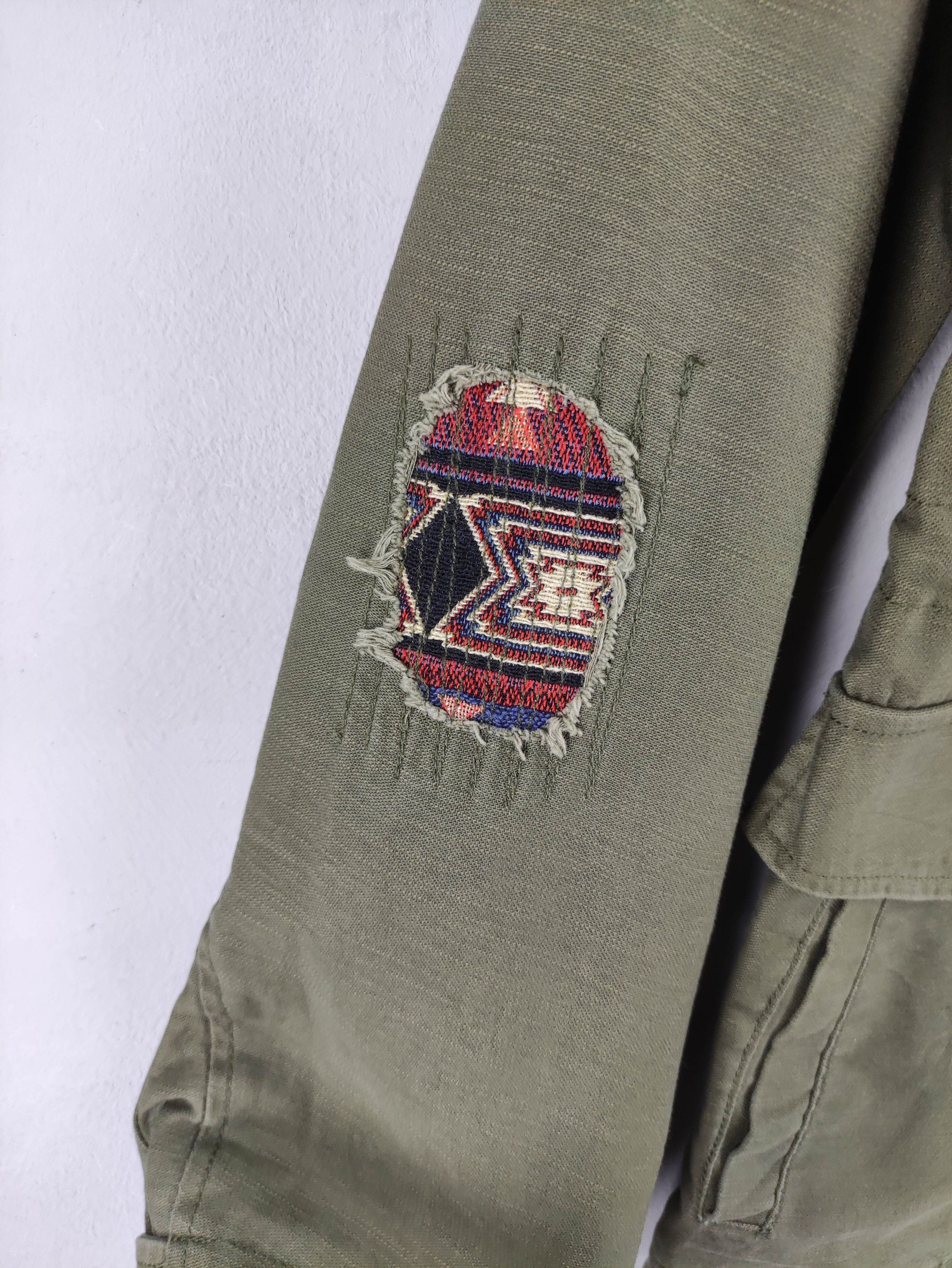 Japanese Brand Vintage Diviner Military Style Jacket Zipper With Hoodie Size US M / EU 48-50 / 2 - 3 Thumbnail