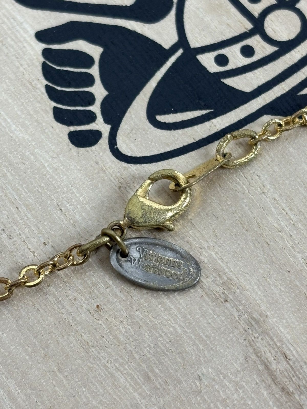 Vivienne Westwood Vintage Vivienne Westwood Gold Plate Pendant Necklace Size ONE SIZE - 5 Thumbnail