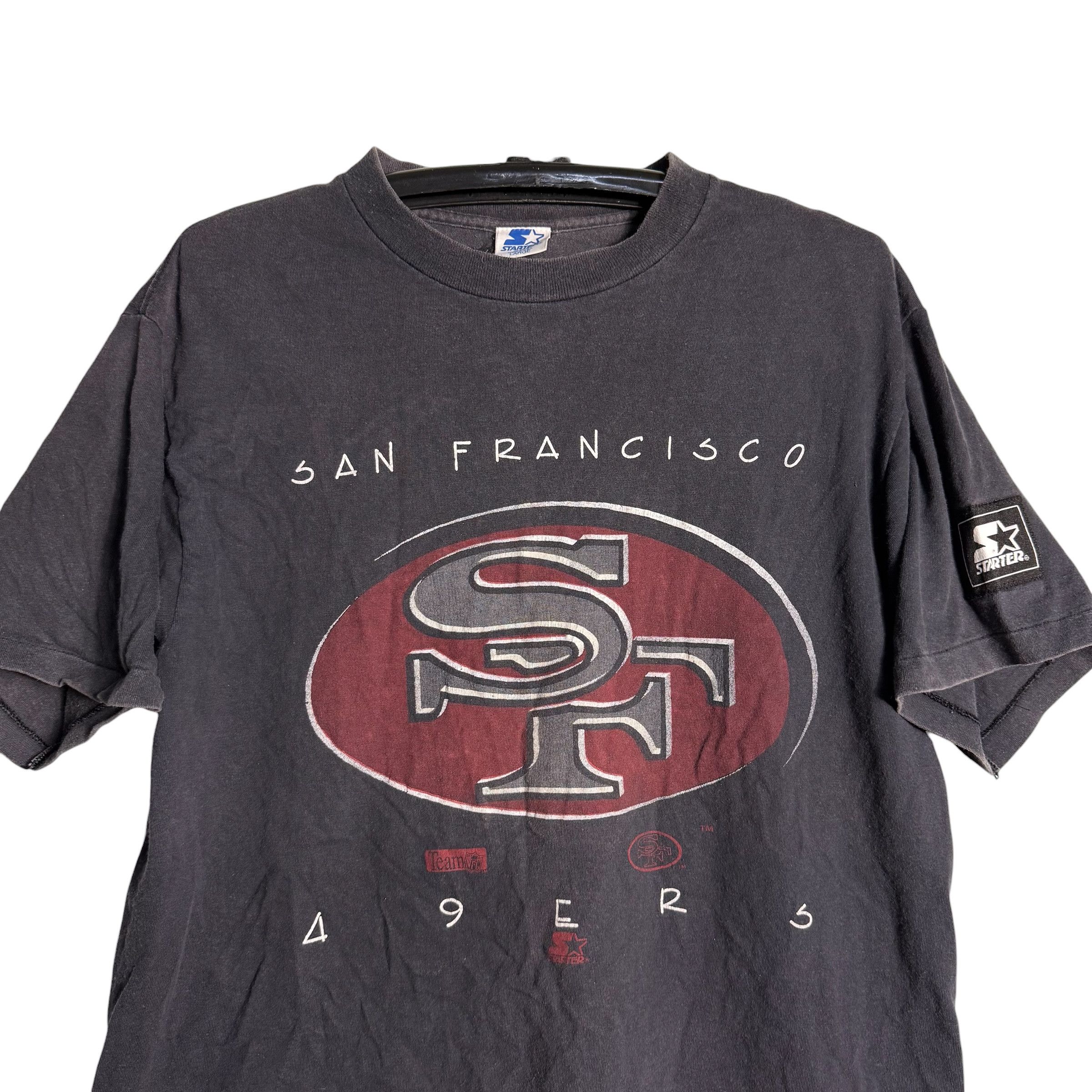 Starter 🔥RARE🔥Vintage Starter NFL San Francisco 49ers T-shirt Size US L / EU 52-54 / 3 - 2 Thumbnail