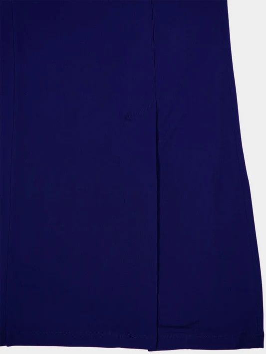 Givenchy o1n1vont0326 Sapphire Asymmetric Draped Dress in Blue Size XS / US 0-2 / IT 36-38 - 4 Thumbnail