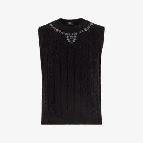 Fendi o1loc1c1024 Sleeveless Gilet in Black Size US M / EU 48-50 / 2 - 2 Thumbnail