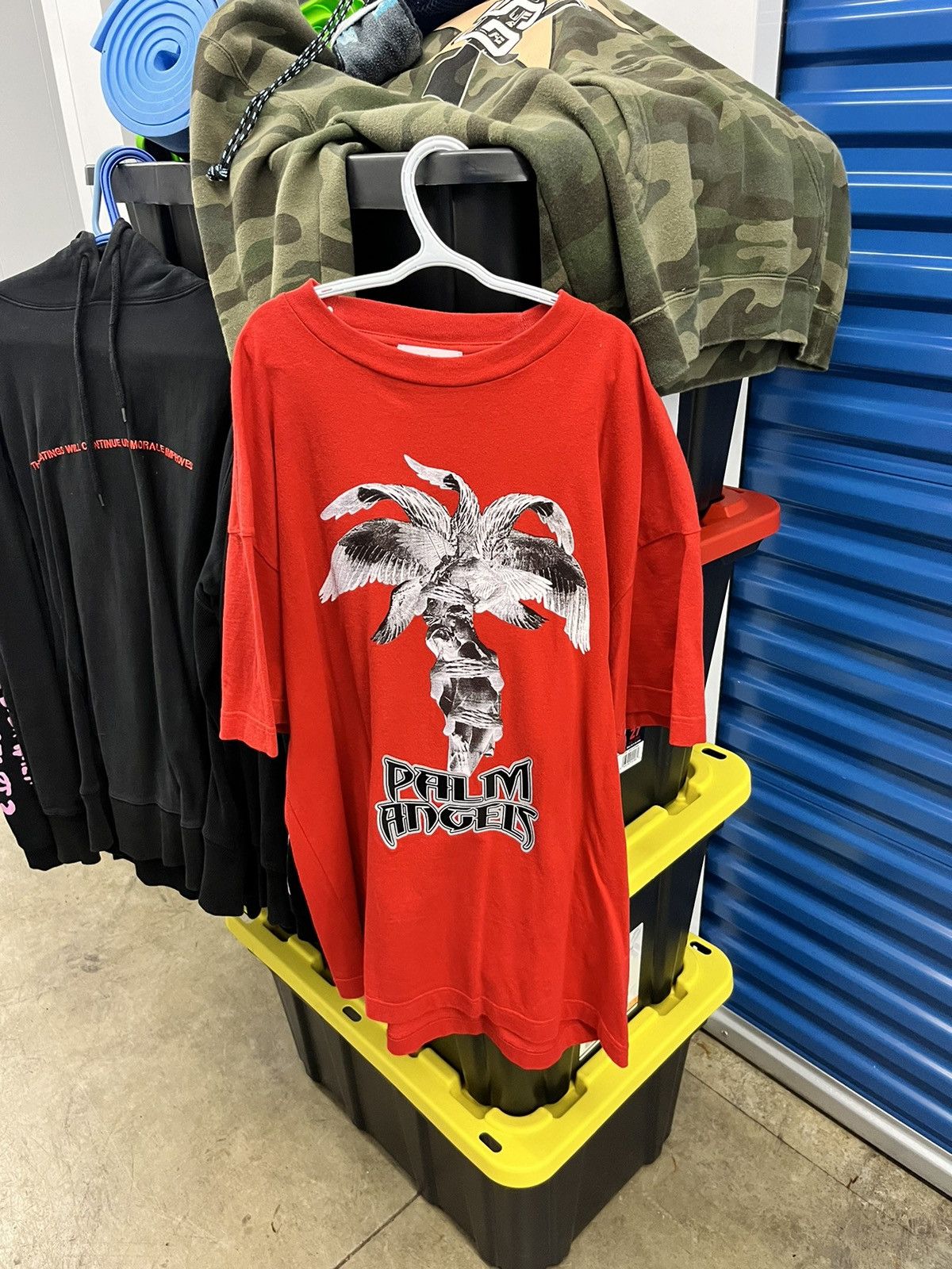 Palm Angels Palm Angeles Large Graphic Short Sleeve Tee Size US L / EU 52-54 / 3 - 1 Thumbnail