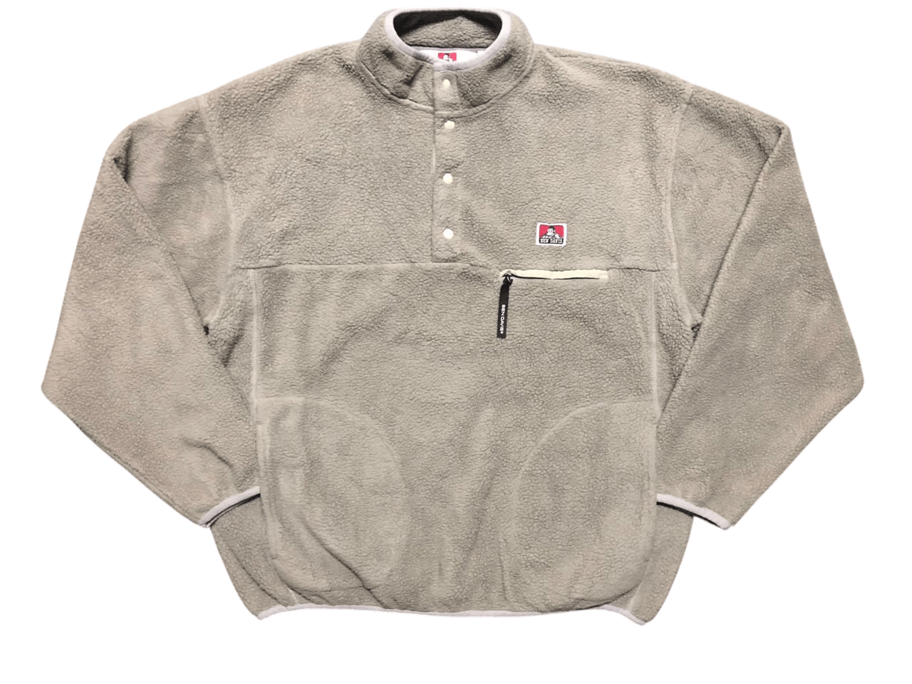 Ben Davis Ben Davis Half Snap Button Fleece Jacket Size US XL / EU 56 / 4 - 1 Thumbnail