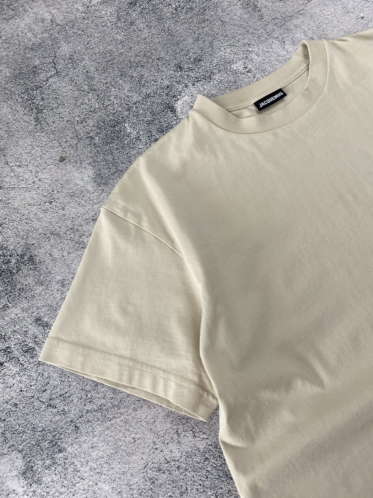 Jacquemus Rare Jacquemus Hype Beige Tee Size US M / EU 48-50 / 2 - 11 Thumbnail