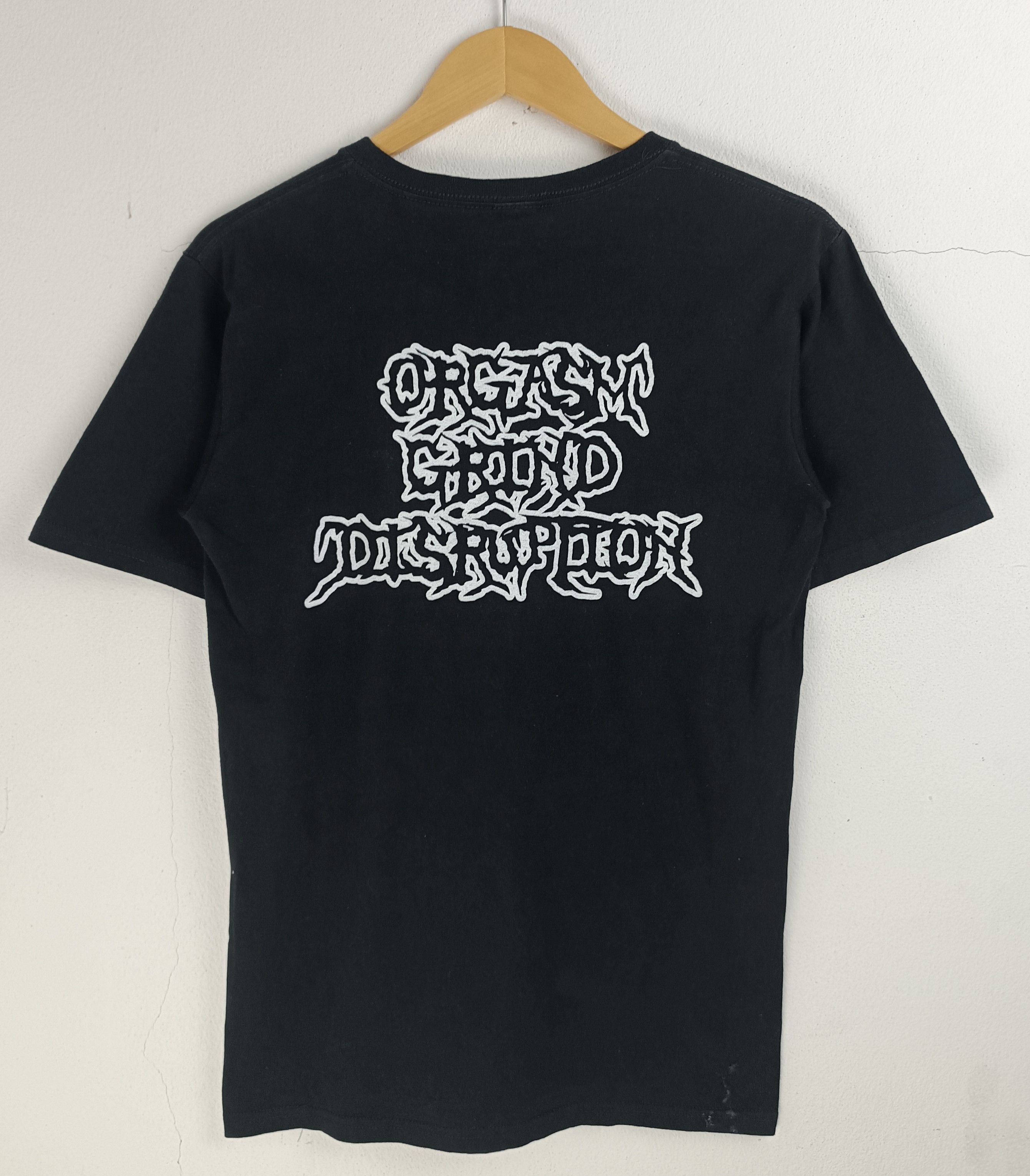 Band Tees VINTAGE Y2K ORGASM GRIND DISRUPTION JAPAN GRINDCORE METAL Ts Size US S / EU 44-46 / 1 - 4 Thumbnail