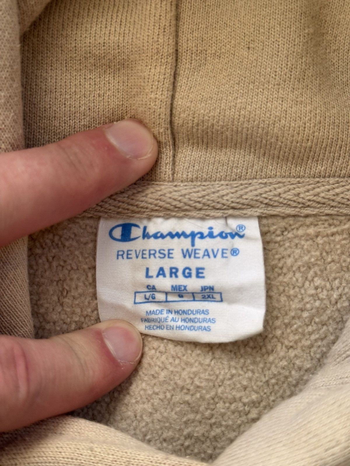 Champion Tan Champion sweatshirt Size US L / EU 52-54 / 3 - 3 Thumbnail