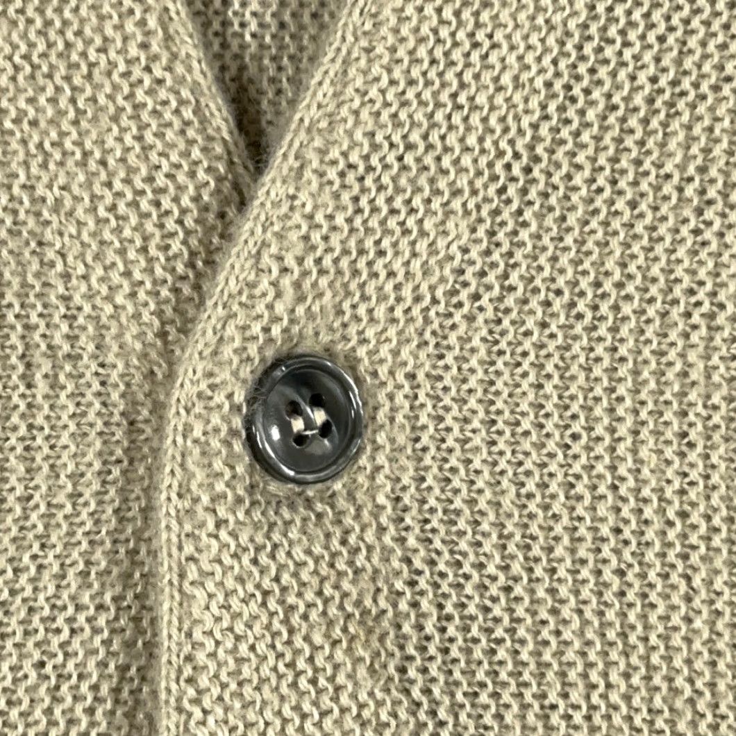 McGregor VINTAGE McGregor Sweater Cardigan Adult MEDIUM Brown Striped Orlon Knit USA 60s Mens Size US M / EU 48-50 / 2 - 4 Thumbnail