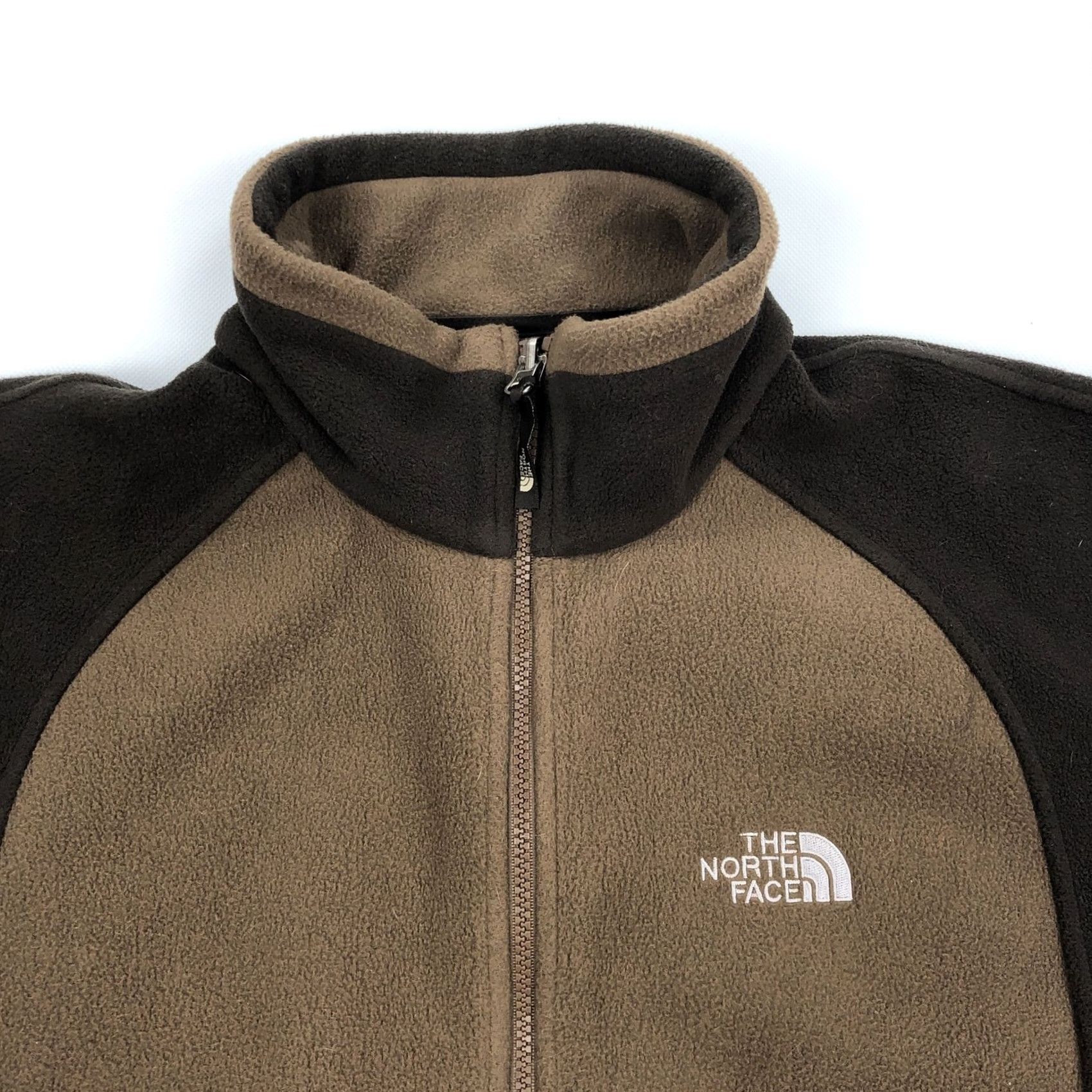 The North Face The North Face Men L Brown Full Zip Fleece Jacket Outdoor Hiking Coat Size US L / EU 52-54 / 3 - 2 Thumbnail