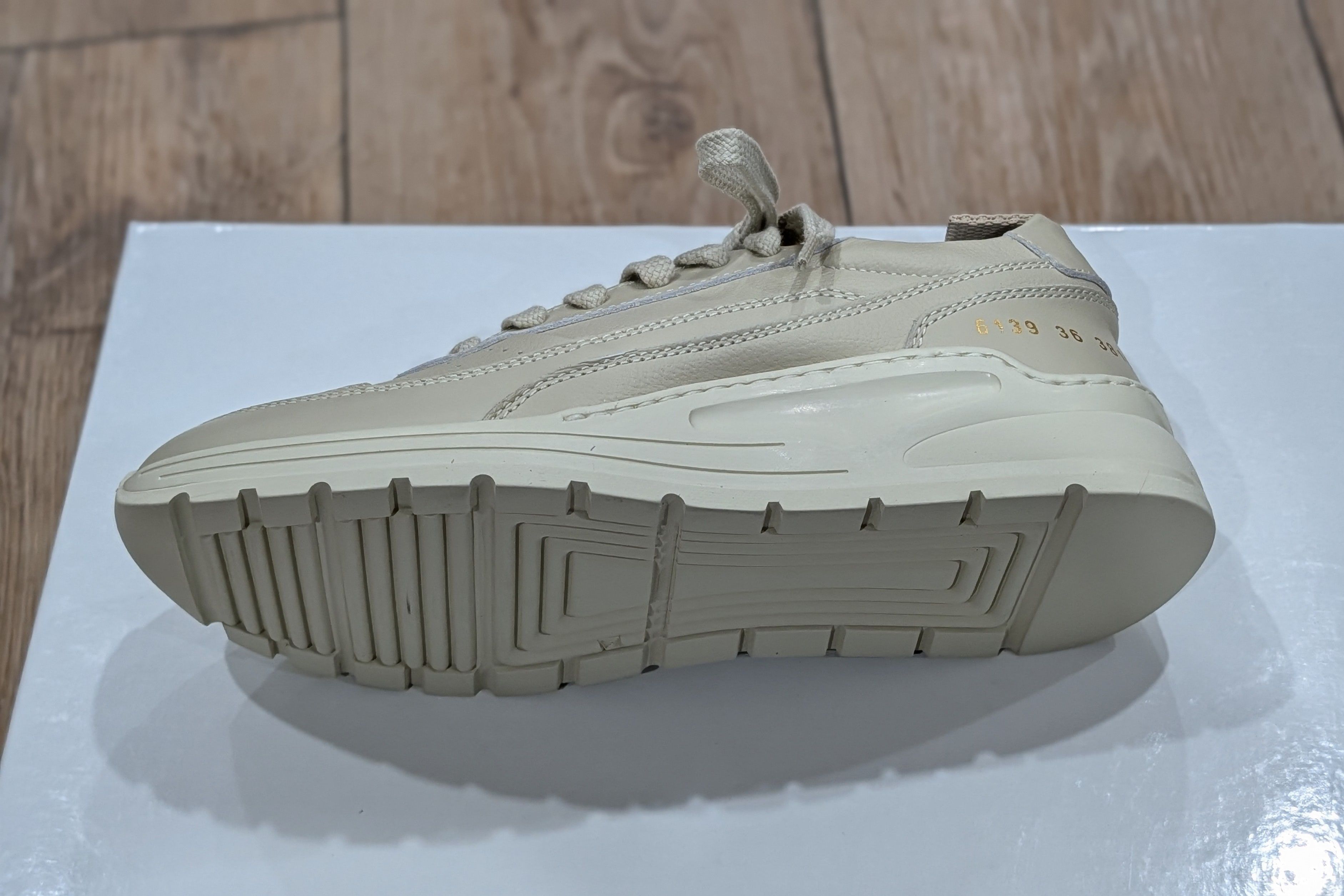 Common Projects Common Projects "Track 90" Leather Sneakers Clay 36 US 6 Size US 6 / IT 36 - 7 Thumbnail