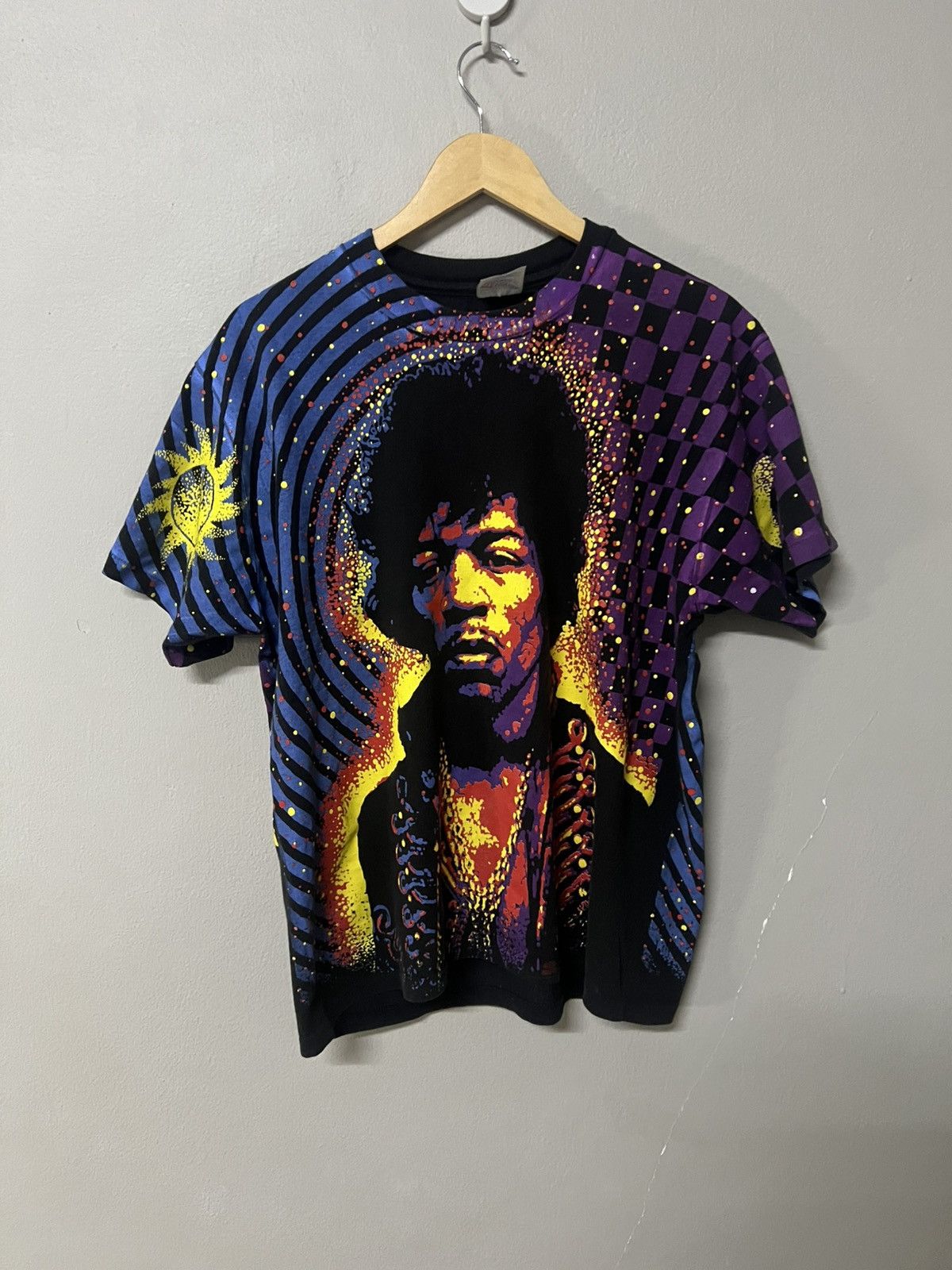 Vintage Vintage AOP jimi hendrix Size US L / EU 52-54 / 3 - 1 Thumbnail