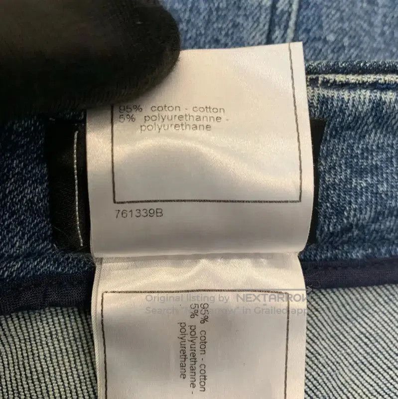 Chanel Chanel Women's Blue Denim Pants Size S . Size 23" - 5 Thumbnail