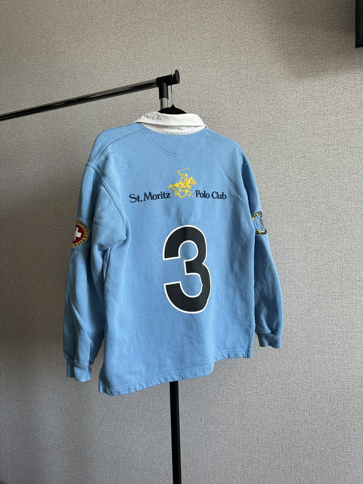 Vintage Vintage St. Moritz Polo Club Polo Shirt Size US M / EU 48-50 / 2 - 15 Thumbnail