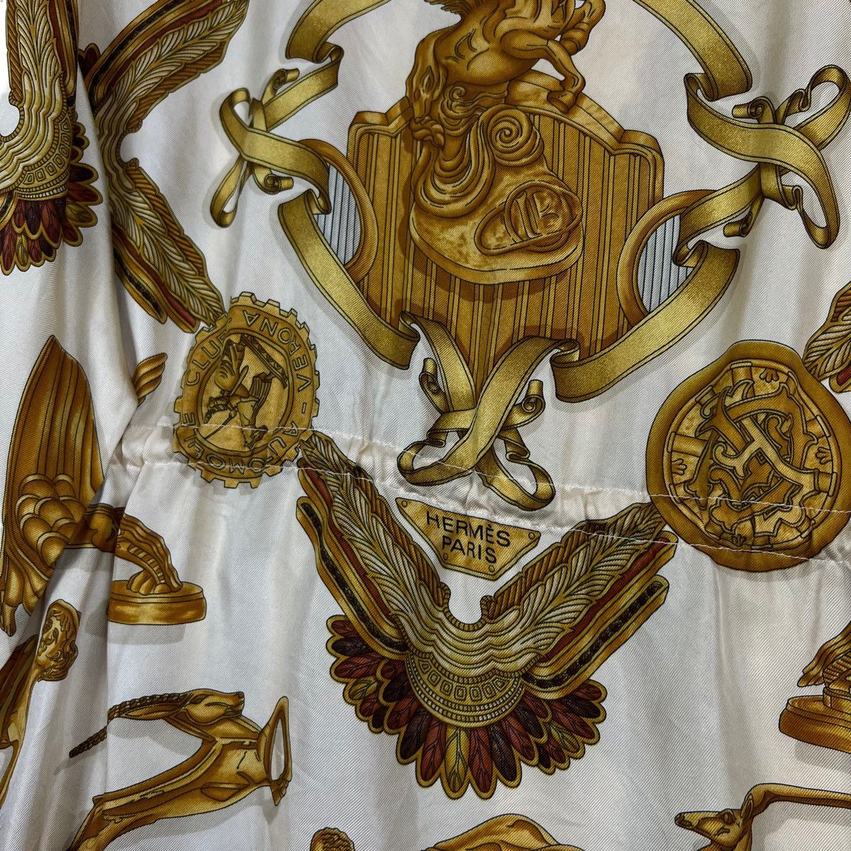 Hermes 🔥ACCEPT BINDING🔥 HERMES PARIS SILK JACKETS SIZE 40 Size US M / EU 48-50 / 2 - 10 Thumbnail