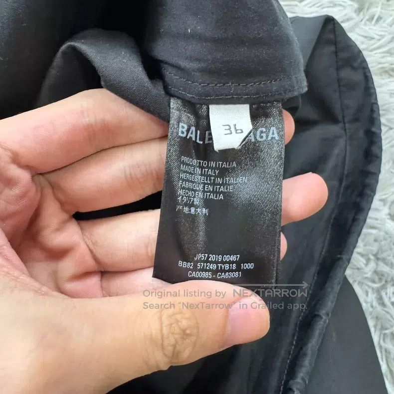 Balenciaga Balenciaga Water-washed Windbreaker Size XS / US 0-2 / IT 36-38 - 6 Thumbnail