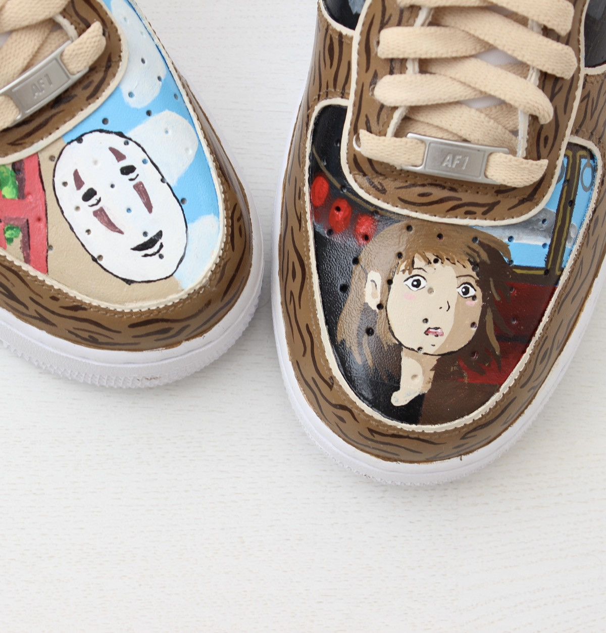 Nike Custom Nike Air Force 1 : Spirited away Size US 9 / EU 42 - 4 Thumbnail