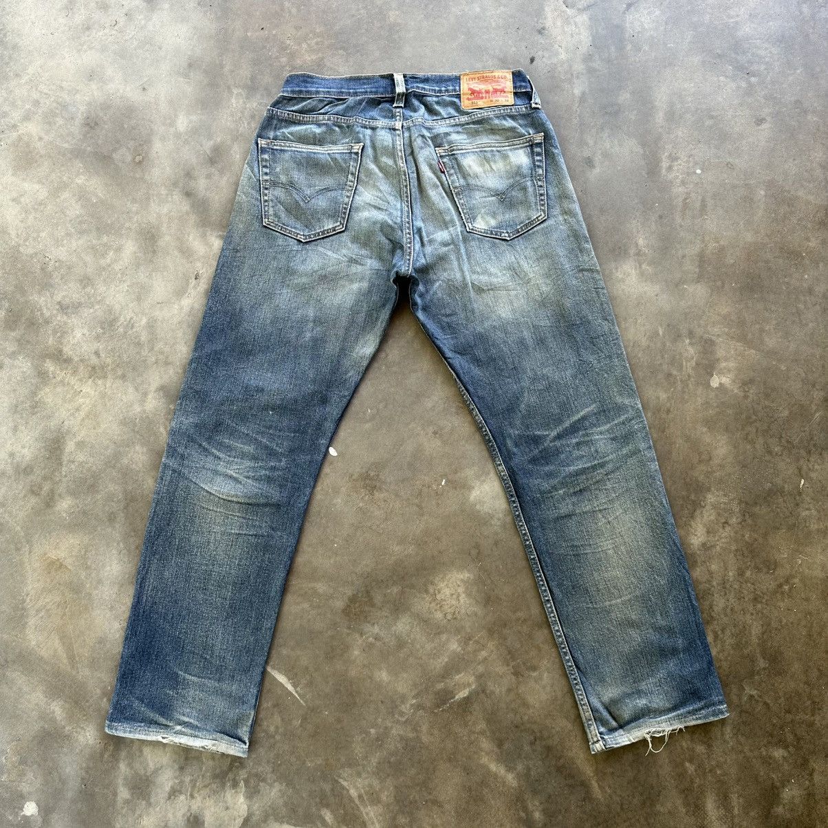 Japanese Brand Vintage Levi’s 513 Distressed Rusty Denim Jean Pant W31 Size US 31 - 9 Thumbnail
